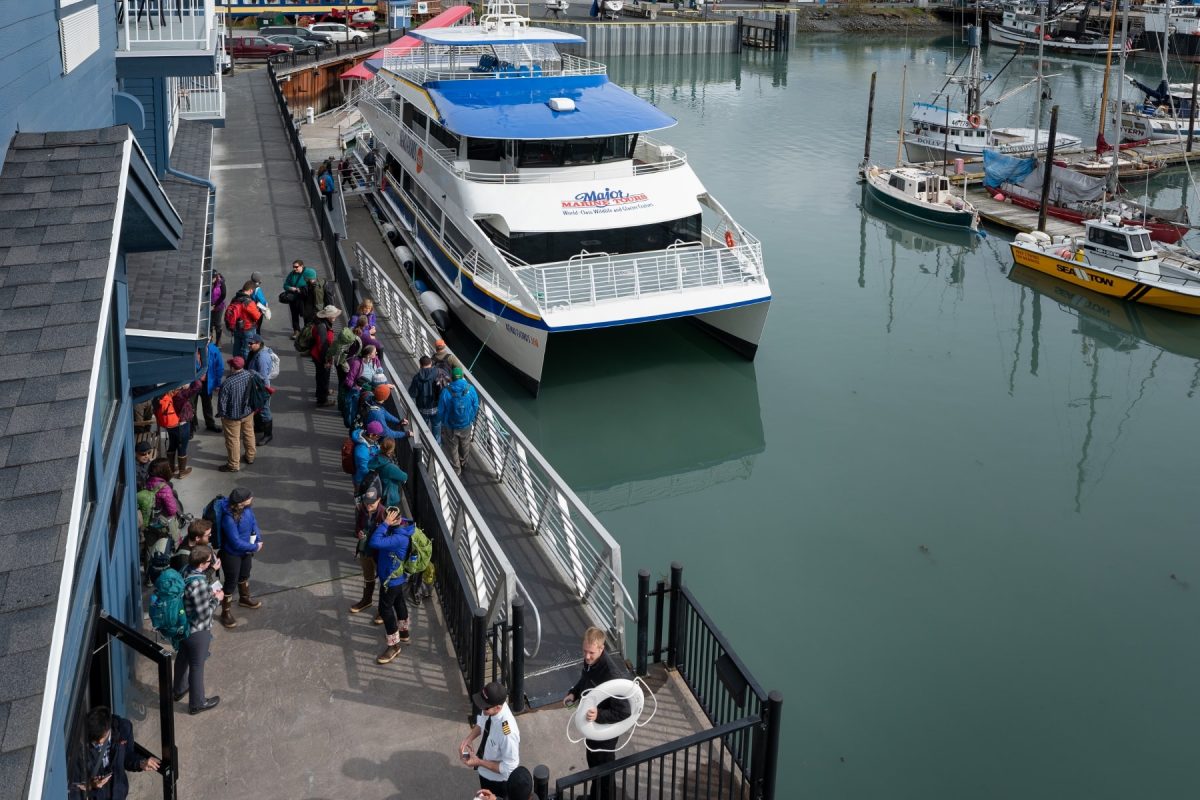 Major Marine Tours boarding from Harbor 360 Hotel