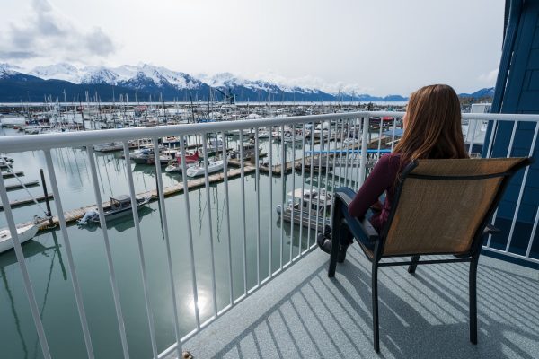 Deluxe King Harbor Balcony Room View